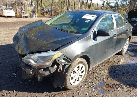 2014 Toyota Corolla L из США, поврежденный, VIN 2T1BURHE5EC067207